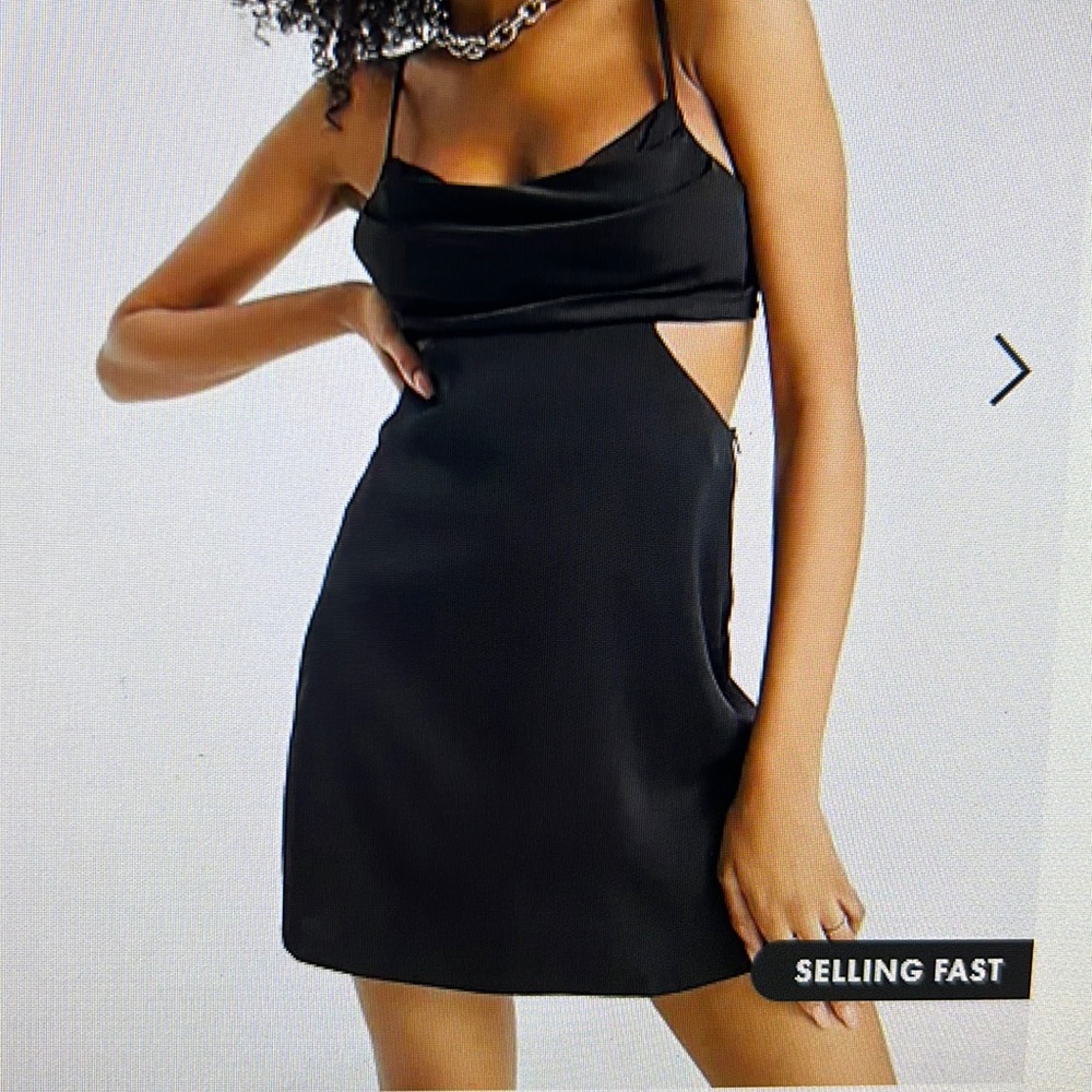 NWT- ASOS DESIGN Satin Mini Dress